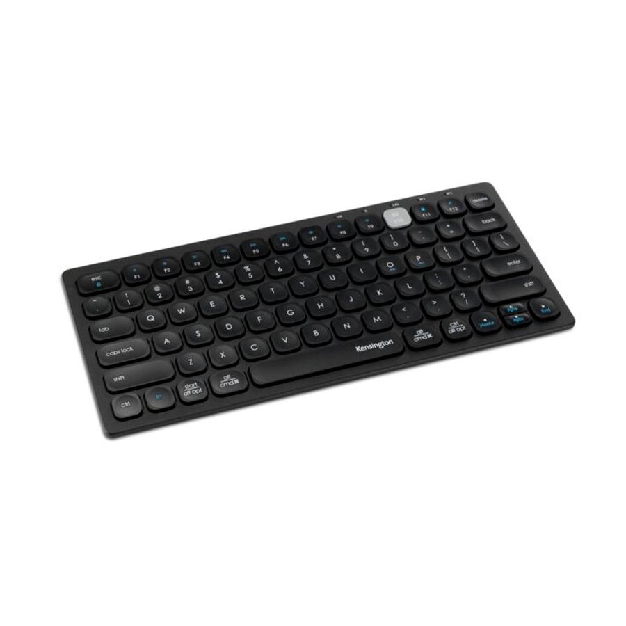 Teclado Inalambrico Compacto Bluetooth Negro