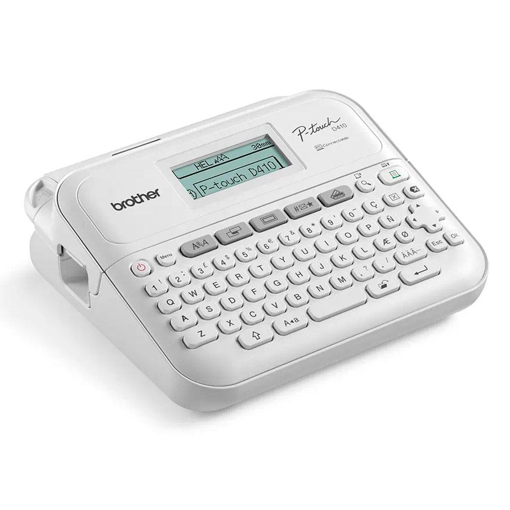 TECNOGLOBAL Rotuladora PT D410 Rotuladora De Escritorio