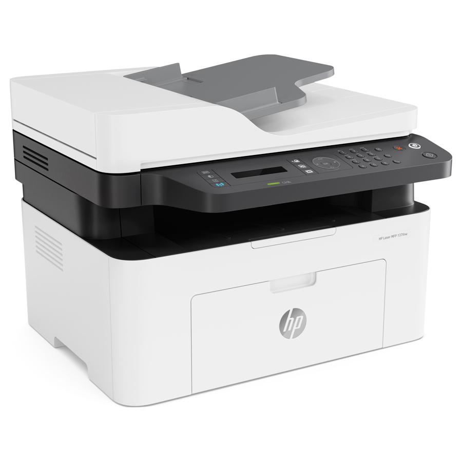 Vista 4 de Multifuncional Laser HP Laser MFP 137fnw Mono