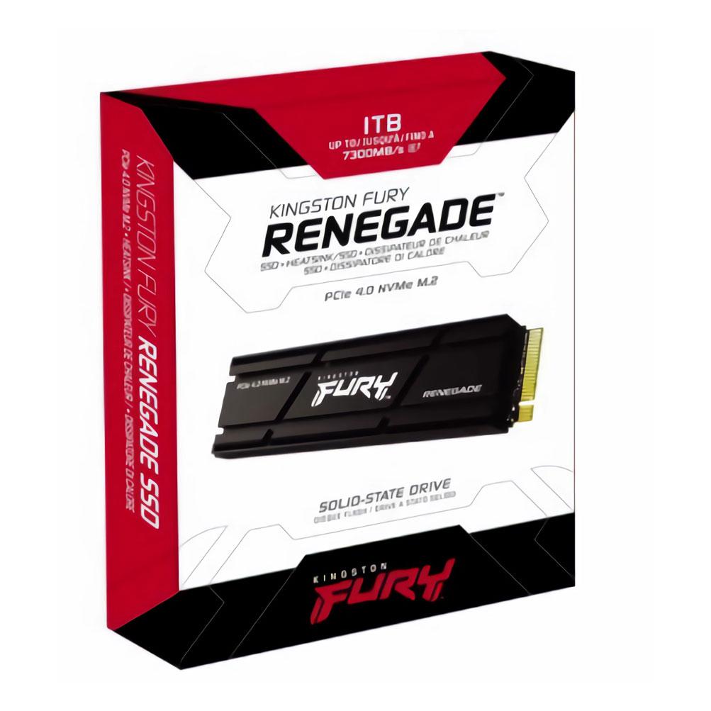 Vista 3 de Disco Duro 1000G RENEGADE PCIe 4.0 NVMe SSD W/ HEA