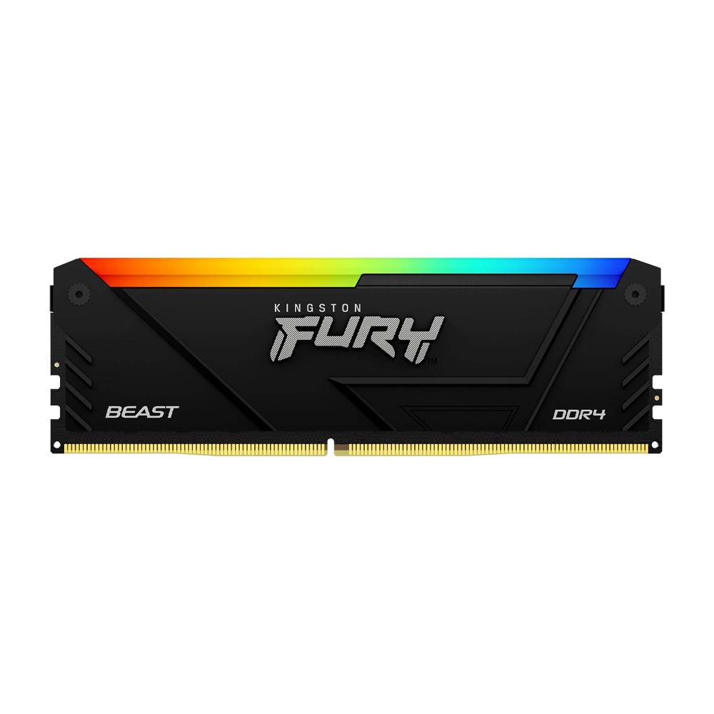 Memoria 8GB 3600MT/s DDR4 CL17 DIMM FURY Beast RGB