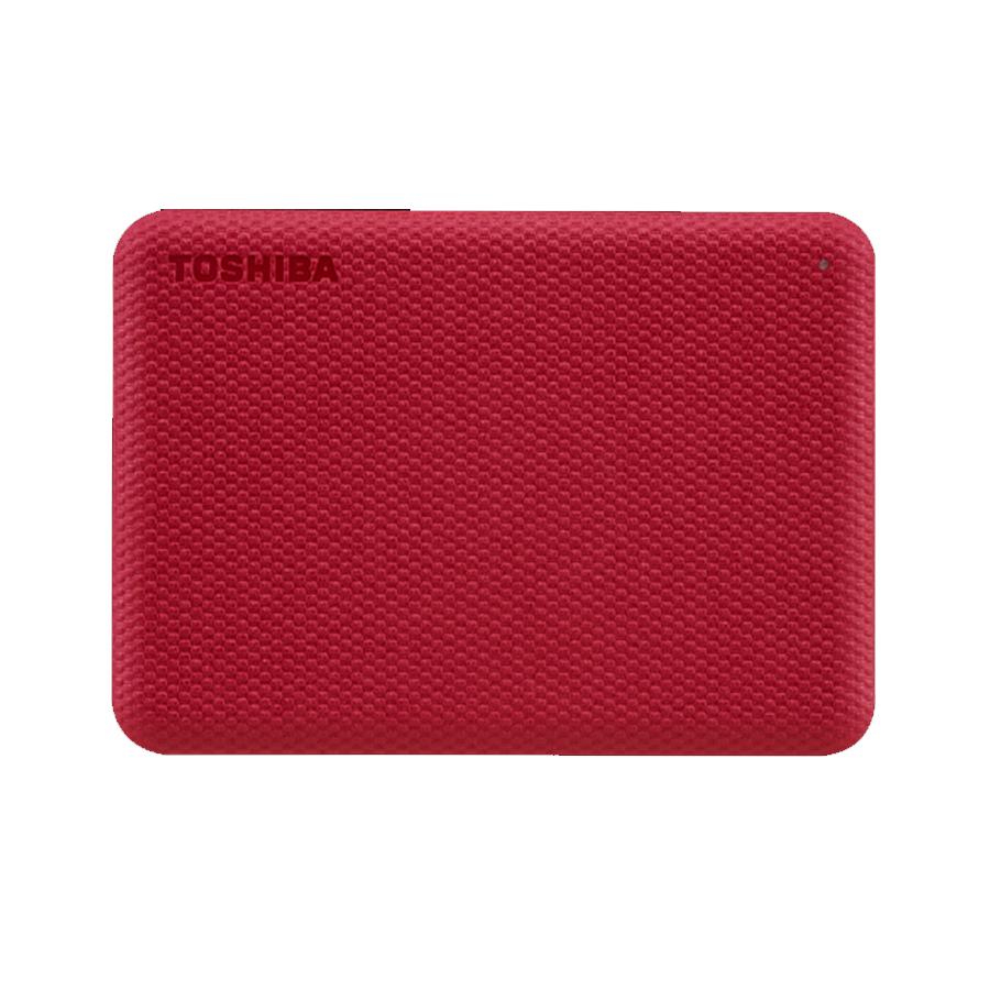 Disco Duro Toshiba 1TB Externo Canvio Advance Rojo