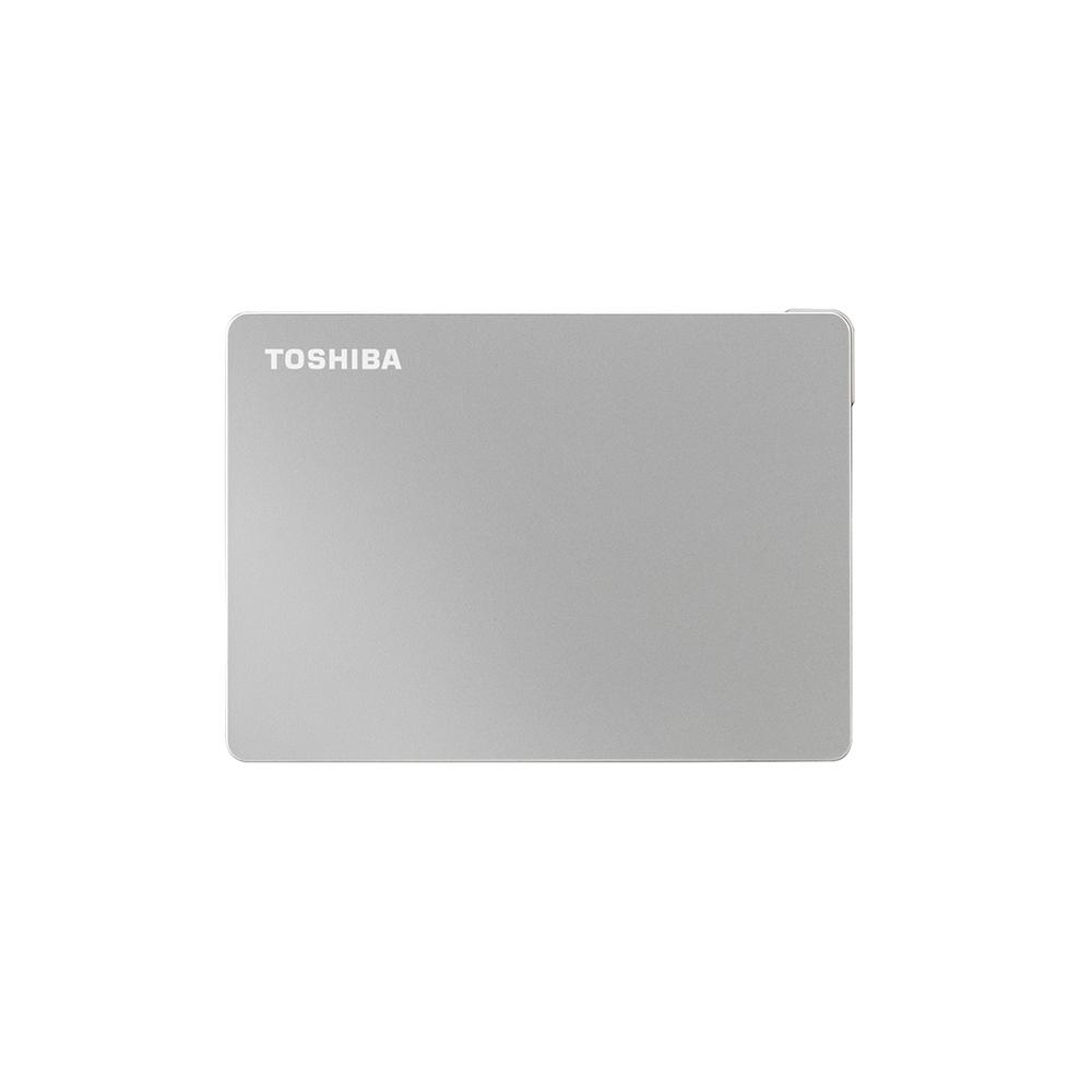 Vista 2 de Disco Duro Toshiba 4TB Externo Canvio Flex - Silve