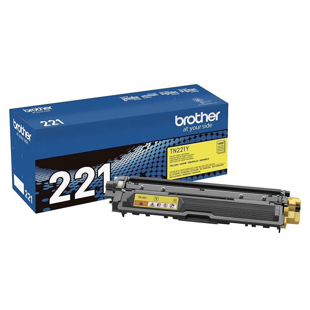 Vista 2 de TONER BROTHER TN-221 YELLOW