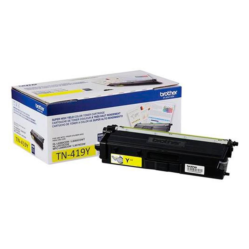Vista 2 de Toner Brother TN419Y