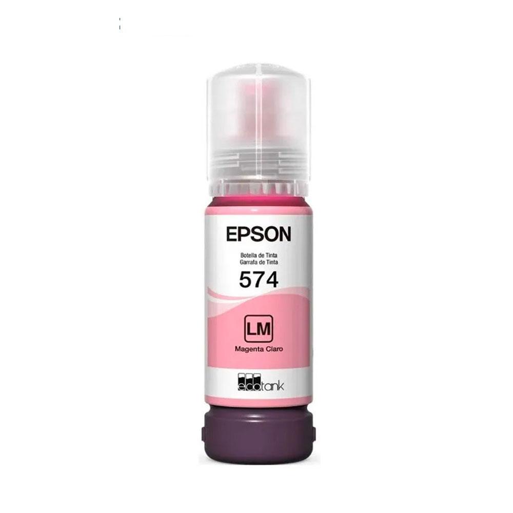 Vista 2 de Tinta Botella de Light Magenta Epson T574