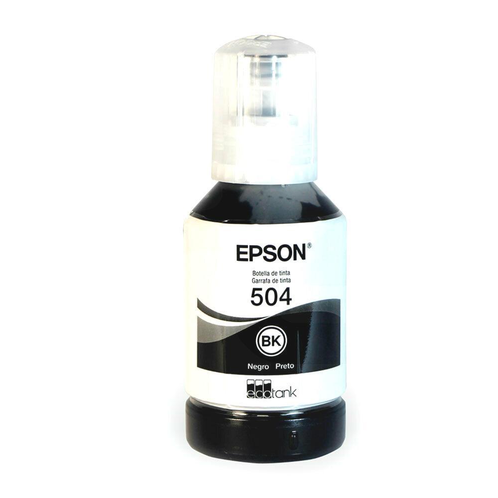 Vista 2 de Tinta Botella de Negra Epson T504