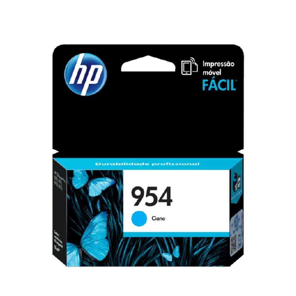Vista 2 de Tinta HP 954 Cyan Original Ink Cartridge