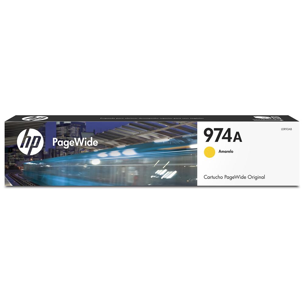 Tinta HP 974A Yellow Original PageWide Crtg