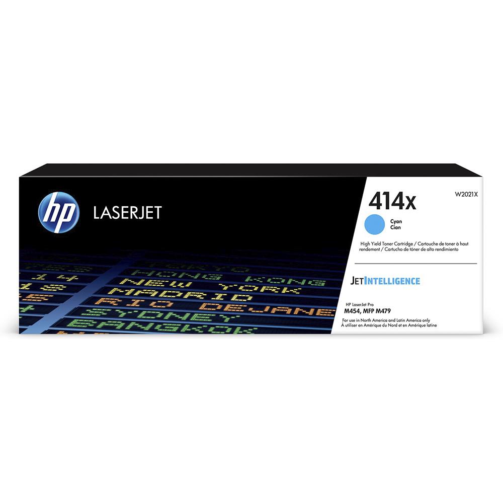 Toner HP 414X Cyan LaserJet Cartridge