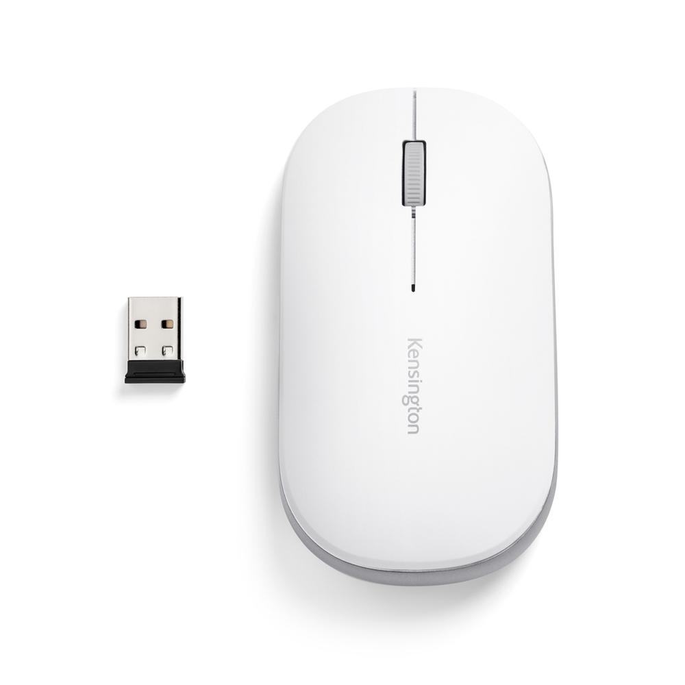 Vista 2 de Mouse Slimblade 2.0 Blanco Conexion USB-Bluetooth