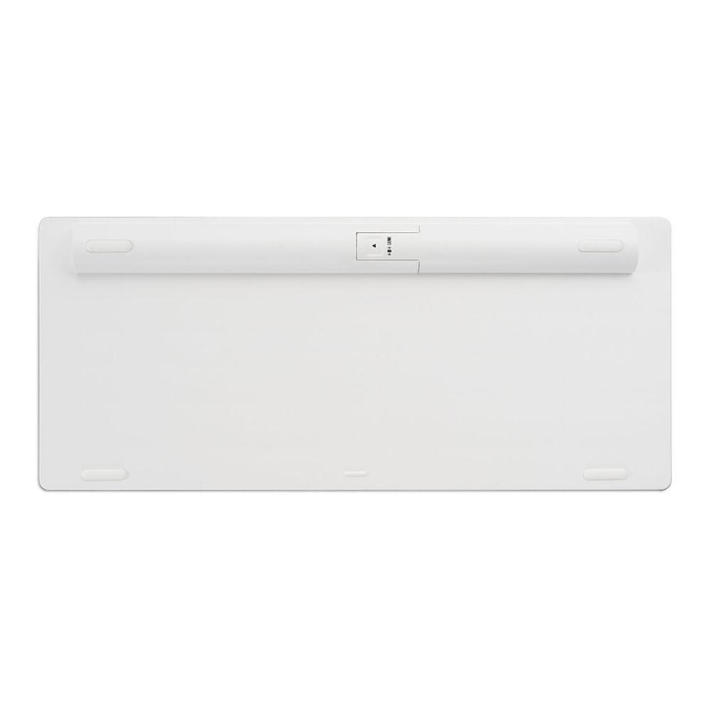 Vista 3 de Teclado Inalambrico Compacto Bluetooth Blanco