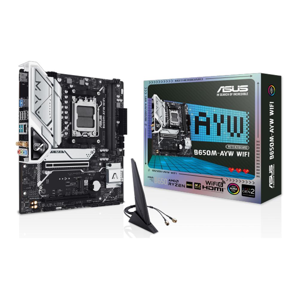 Placa madre Asus B650M-AYW WIFI AM5 Micro-ATX DDR5