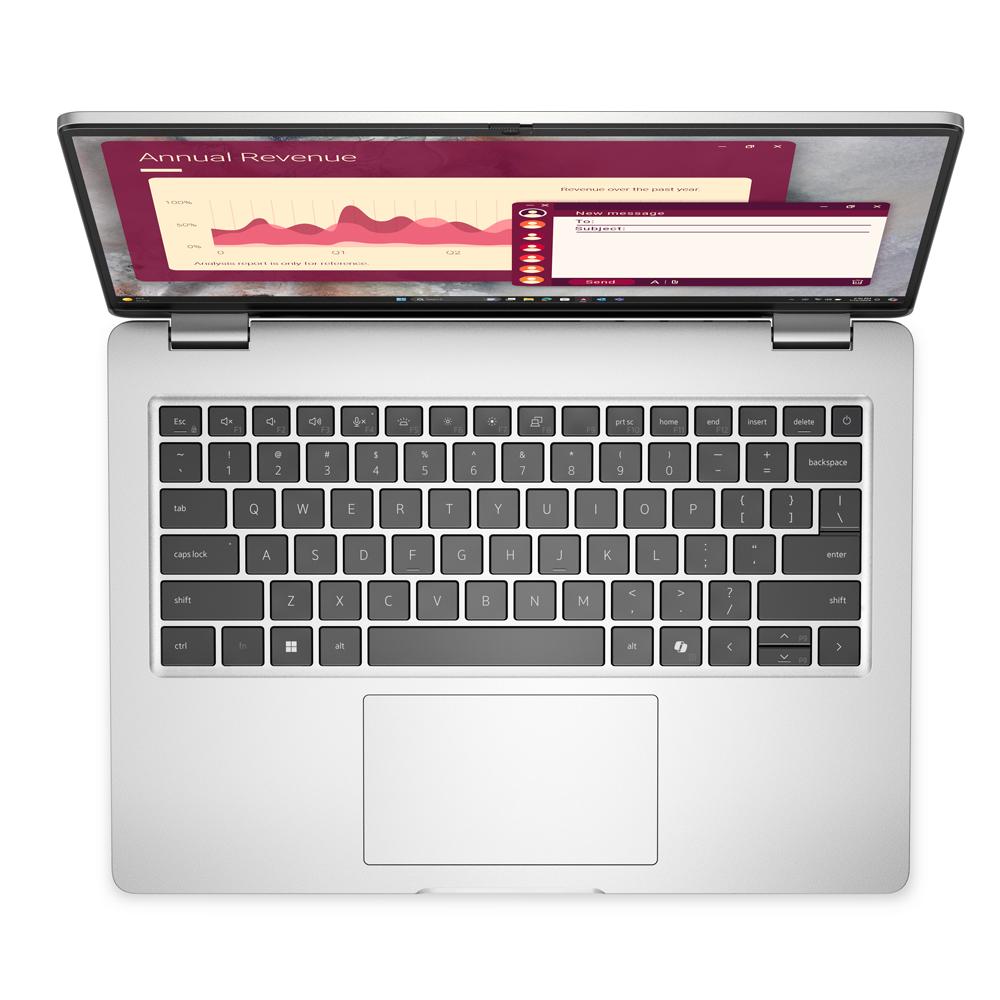 Vista 4 de Notebook DELL PRO14 SILVER U7 255U 32GB 1TB W11 3Y