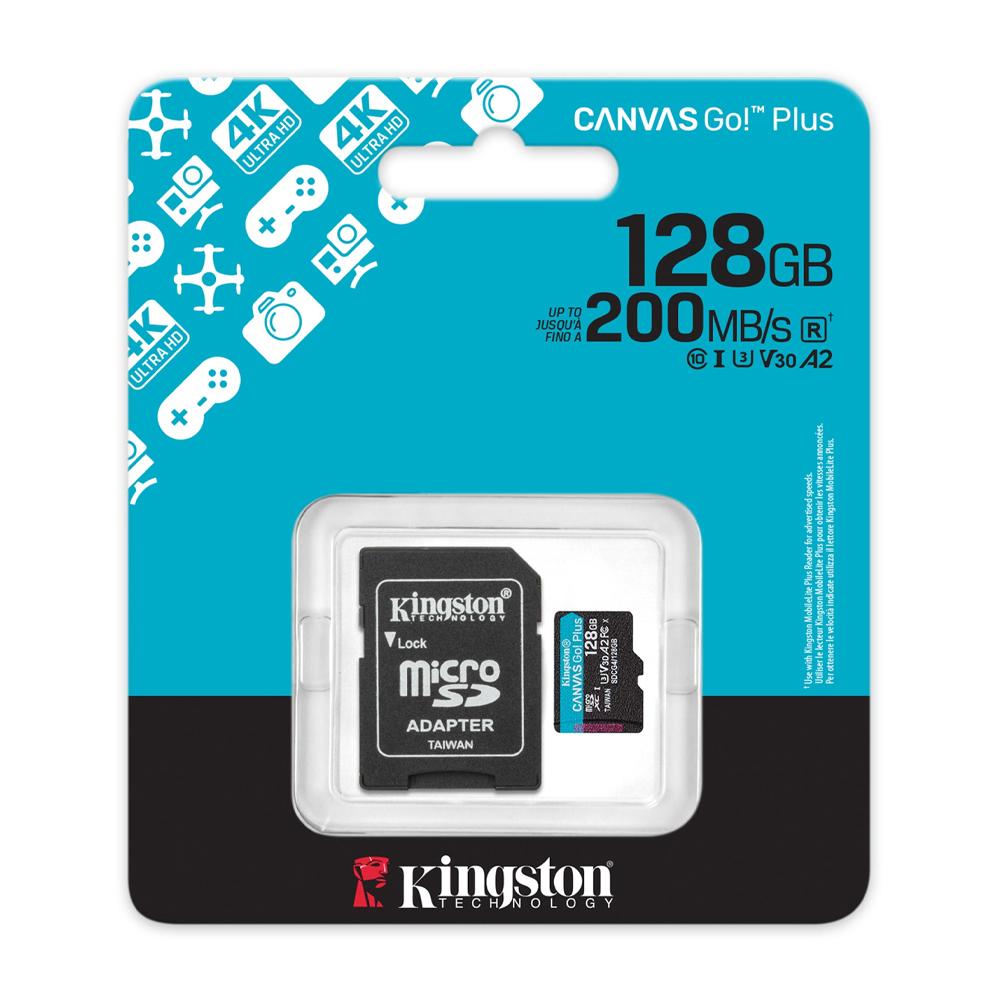 Tarjeta 128GB microSDXC Canvas GoPlus Gen4 200MB/s