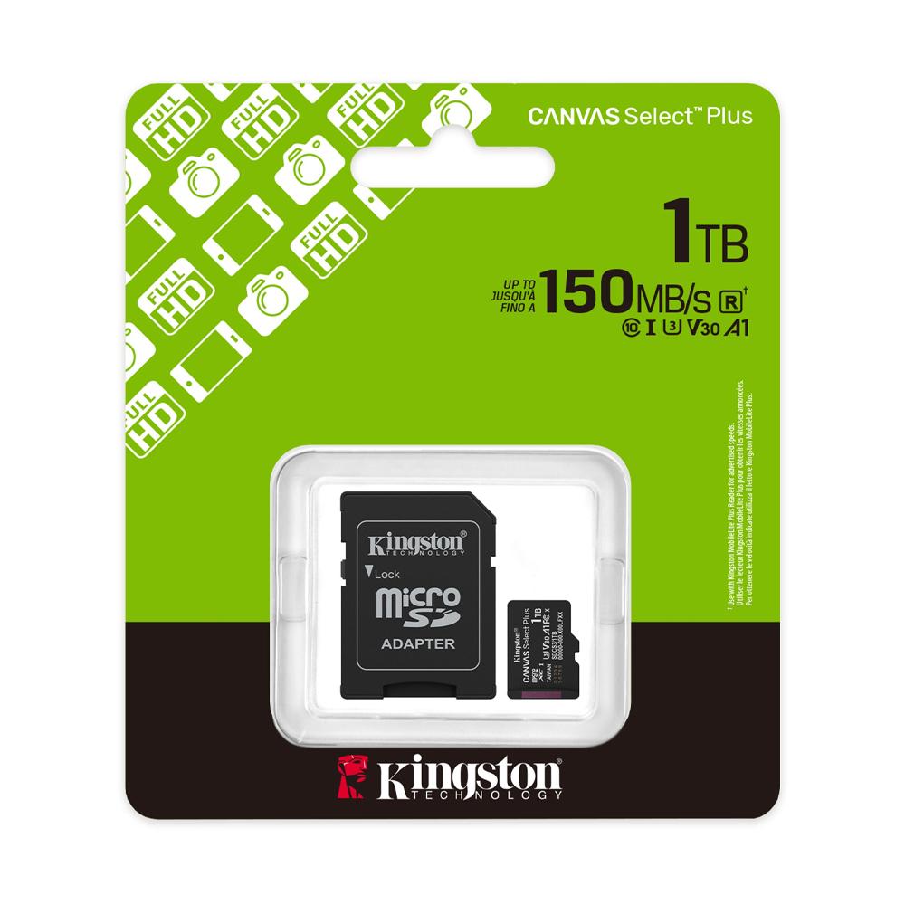 Memoria 1TB micro SDXC Canvas Select Plus Gen3 150