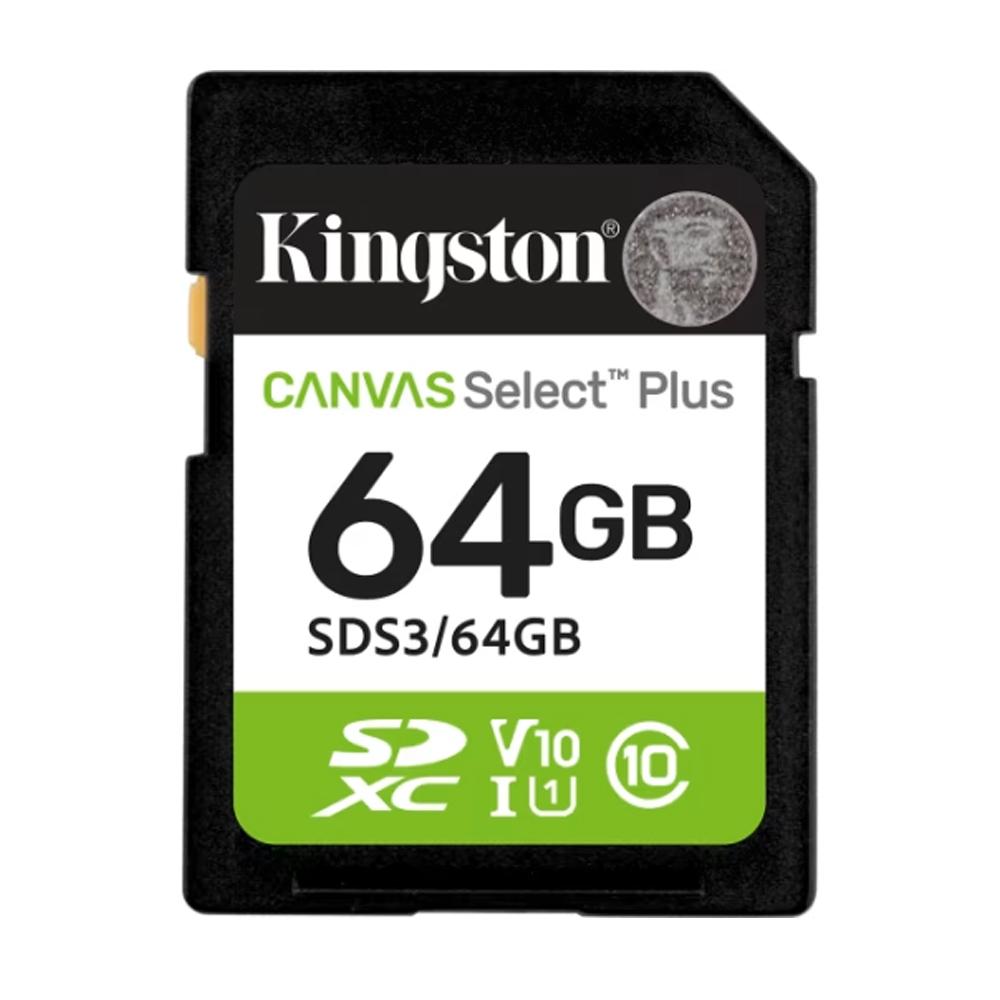 Vista 2 de Memoria 64GB SD XC Canvas Select Plus Gen3 100MB/s