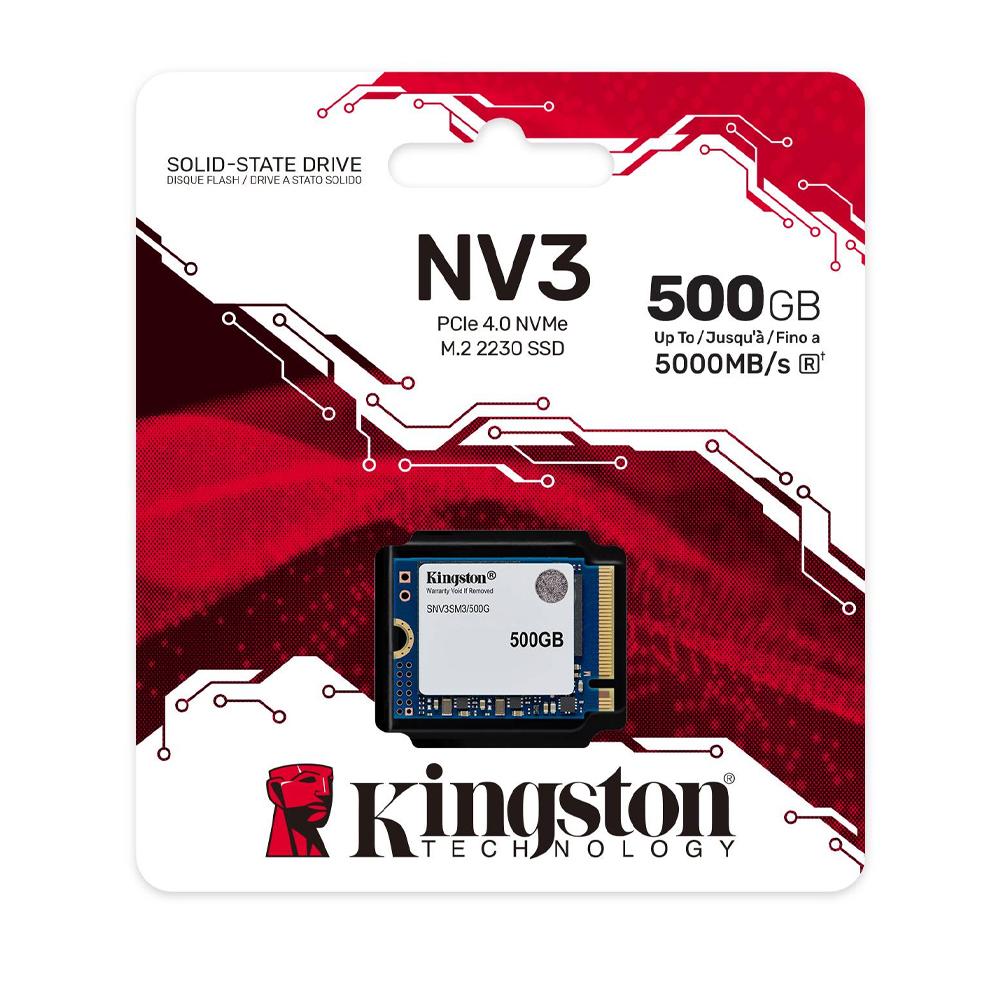 Disco Duro Kingston SSD500GBNV3M.2 2230PCIe4.0NVMe