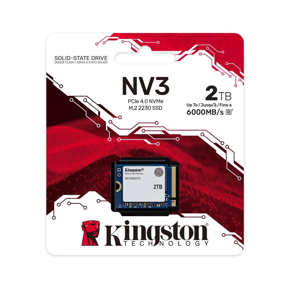 Disco Duro Kingston 2000GB NV3M.2 2230 PCIe4.0NVMe
