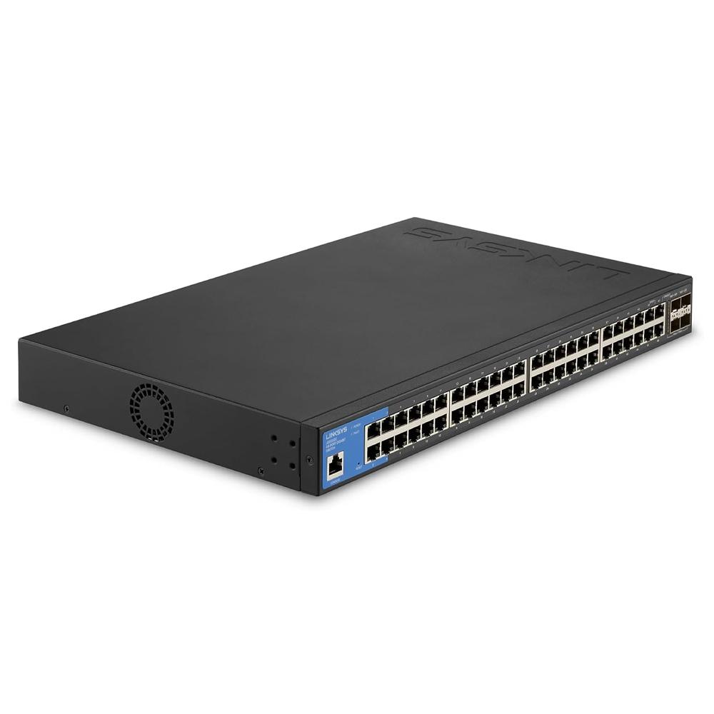 Switch 48-Port Managed Gigabit Switch W/ 4 10G SFP