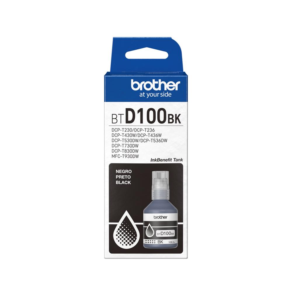 Tinta Brother BTD100BK Negro