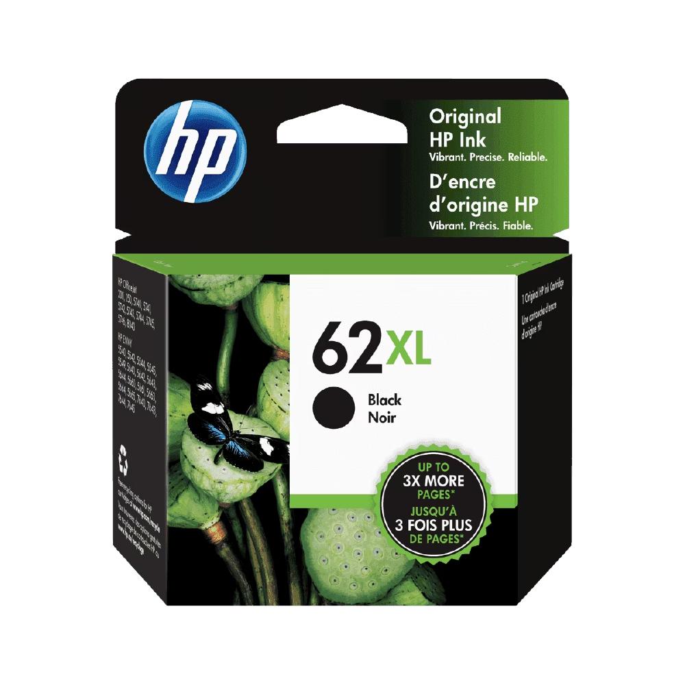 Tinta HP 62XL Black Ink Cartridge
