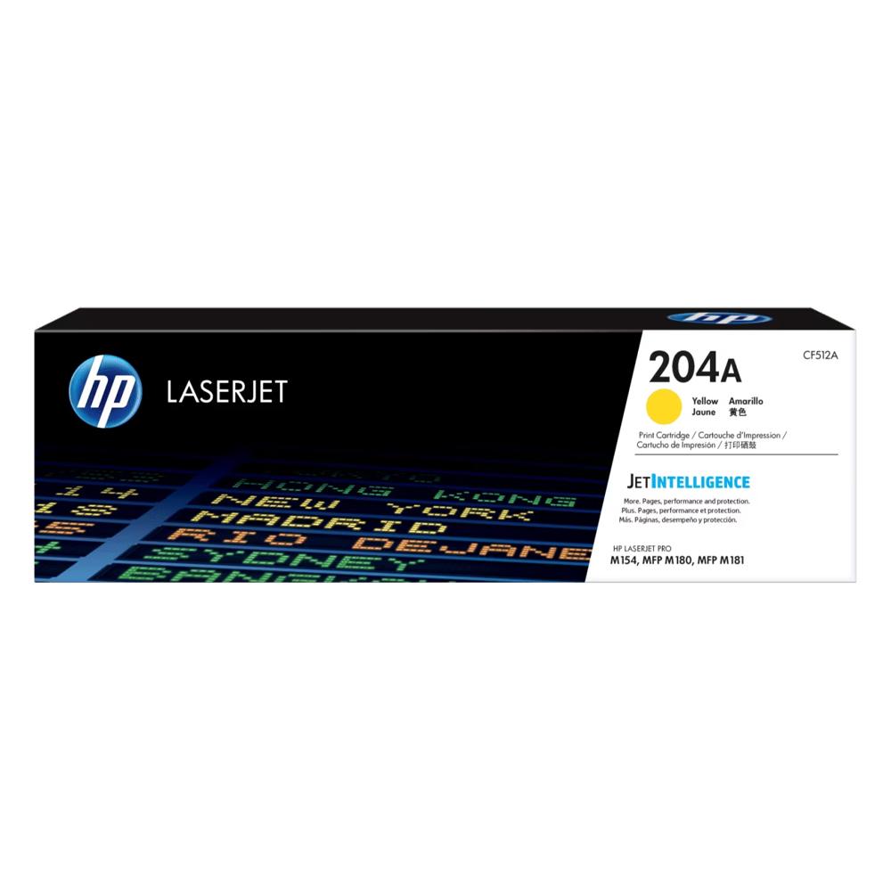 Toner Cartucho amarillo de HP 204A LaserJet
